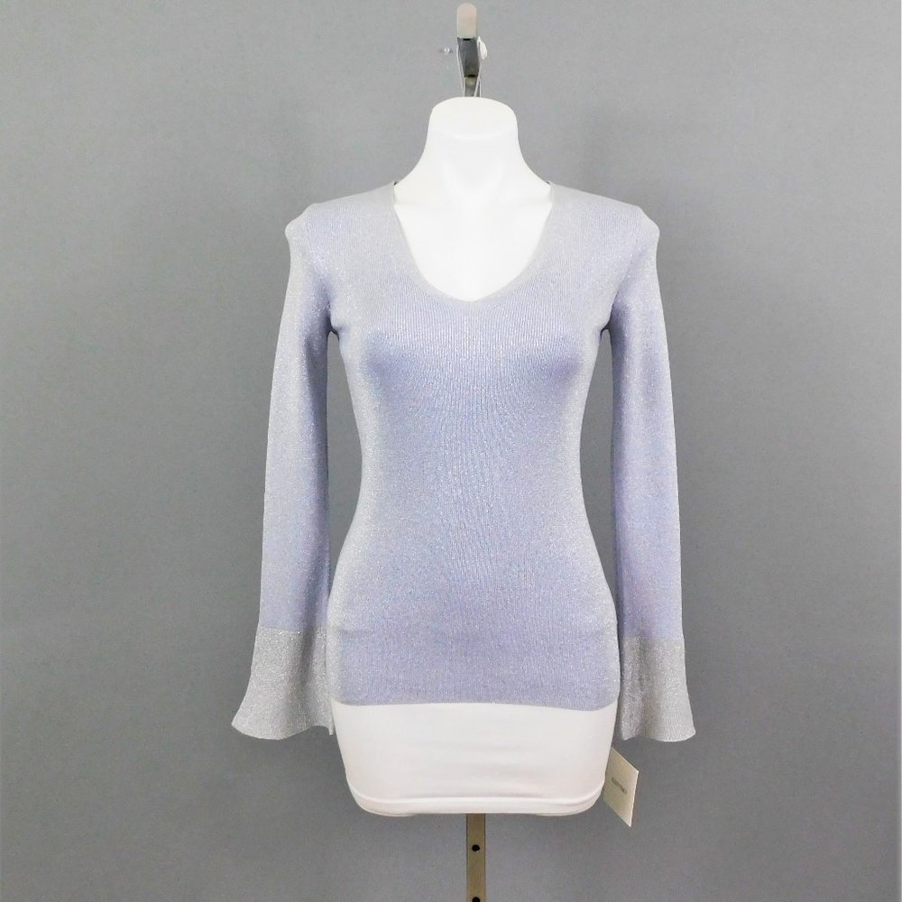 Ellen Tracy Women‎ Sweater Blue XS New